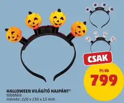 PENNY Halloween világító hajpánt ajánlat