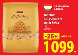 Lidl Tastino bella vita édes omlós keksz ajánlat