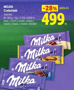 Lidl Milka csokoládé ajánlat