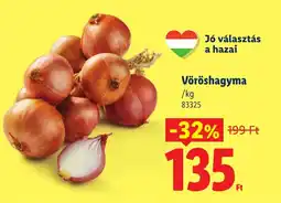 Lidl Vöröshagyma ajánlat