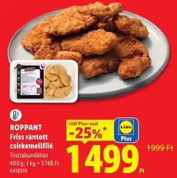Lidl Roppant friss rántott csirkemellfilé ajánlat