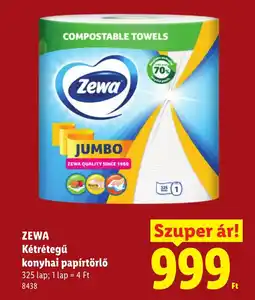Lidl Zewa konyhai papírtörlő ajánlat