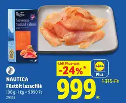 Lidl Nautica füstölt lazacfilé ajánlat