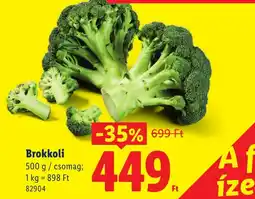 Lidl Brokkoli ajánlat