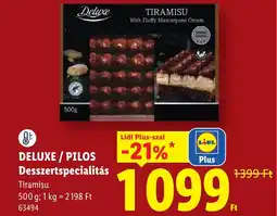 Lidl Deluxe tiramisu ajánlat