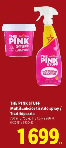 Lidl The pink stuff multifunkciós tisztító ajánlat