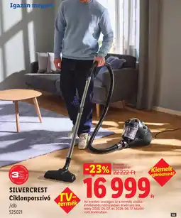 Lidl Silvercrest ciklonporszívó ajánlat