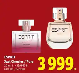 Lidl Esprit just cherries / pure ajánlat