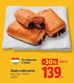 Lidl Dupla csokis párna ajánlat