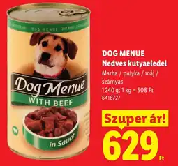 Lidl Dog Menue Nedves kutyaeledel ajánlat