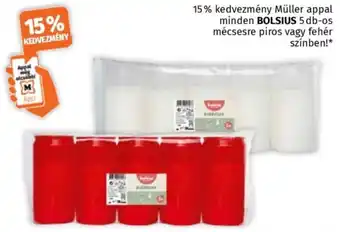 Bolsius mécses