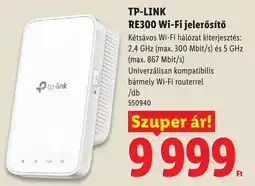 Lidl Tp-link re300 wi-fi jelerősítő ajánlat