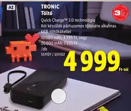 Lidl Tronic töltő ajánlat