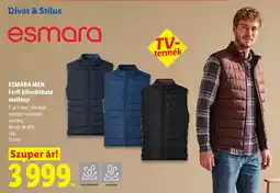 Lidl esmara férfi kifordítható mellény ajánlat