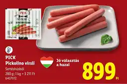 Lidl Pick pickolino virsli ajánlat