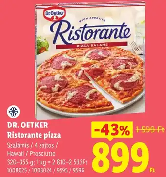Dr. Oetker ristorante pizza