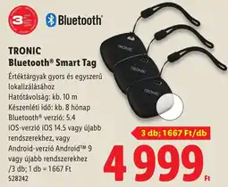 Lidl Tronic bluetooth smart tag ajánlat