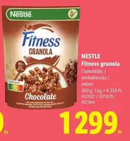 Lidl Nestle fitness granola ajánlat