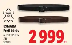 Lidl Esmara férfi bőrök ajánlat