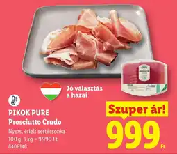 Lidl Pikok pure prosciutto crudo ajánlat