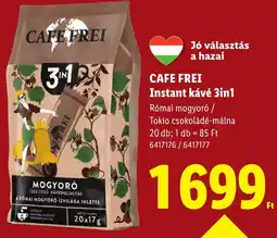 Lidl Cafe frei instant kávé 3in1 ajánlat
