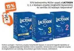 Müller Lactogen ajánlat