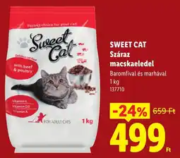 Lidl Sweet Cat száraz macskaeledel ajánlat
