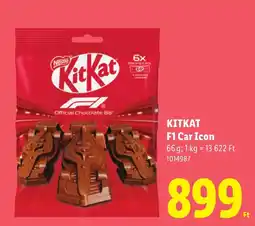 Lidl Kitkat f1 car icon ajánlat
