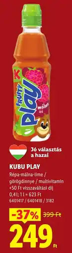 Lidl Kubu play ajánlat