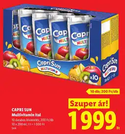 Lidl Capri Sun multivitamin ital ajánlat