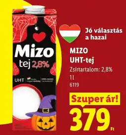 Lidl Mizo tej ajánlat