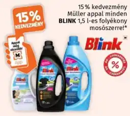 Müller Blink folyékony mosószer ajánlat