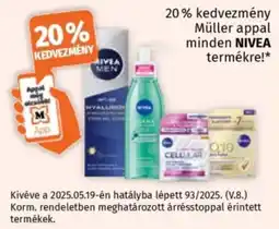 Müller Nivea termékek ajánlat