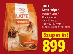Lidl Tutti latte italpor ajánlat