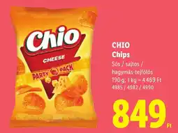 Lidl Chio Chips ajánlat