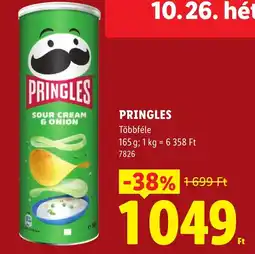 Lidl Pringles ajánlat