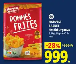 Lidl Harvest Basket Hasábburgonya ajánlat
