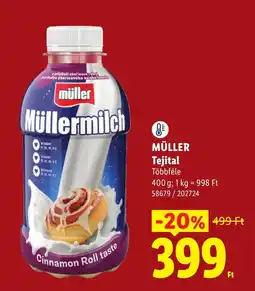 Lidl müller tejital ajánlat