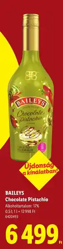 Lidl Baileys chocolate pistachio ajánlat