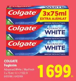 Lidl Colgate fogkrém ajánlat