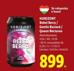 Lidl Horizont rebel berry ajánlat