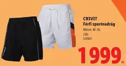 Lidl Crivit férfi sportnadrág ajánlat