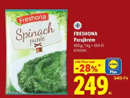 Lidl Freshona parajkrém ajánlat