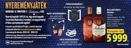 Lidl Ballantine's Whisky ajánlat