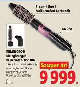 Lidl REMINGTON Meleglevegős hajformázó, AS5306 ajánlat