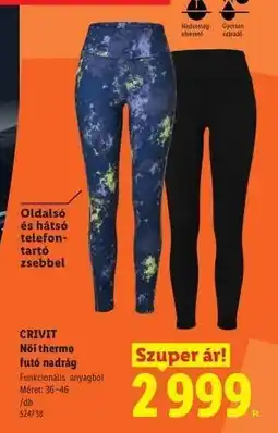 Lidl CRIVIT ajánlat