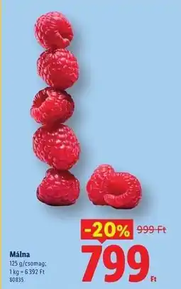Lidl Málna ajánlat