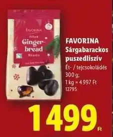 Lidl Favorina Sárgabarackos puszedliszív ajánlat