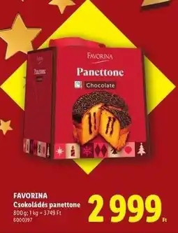 Lidl Favorina ajánlat