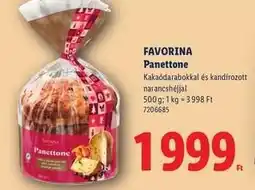 Lidl FAVORINA Panettone ajánlat
